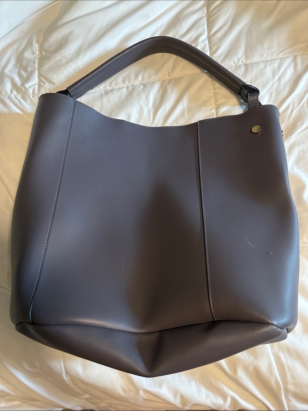 Classic Women's Hobo Bag in Dark purple